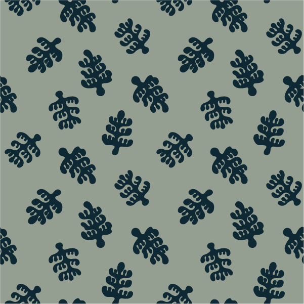 Surface pattern with ferns
